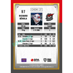 2024/25 Maxa Liga Update #CHOM-27 Richard Běhula