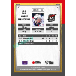 2024/25 Maxa Liga Update #CHOM-30 Marek Malcovský