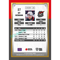 2024/25 Maxa Liga Update #CHOM-28 Vít Seemann