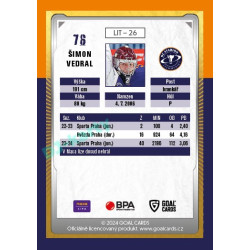 2024/25 Maxa Liga Update #LIT-26 Šimon Vedral