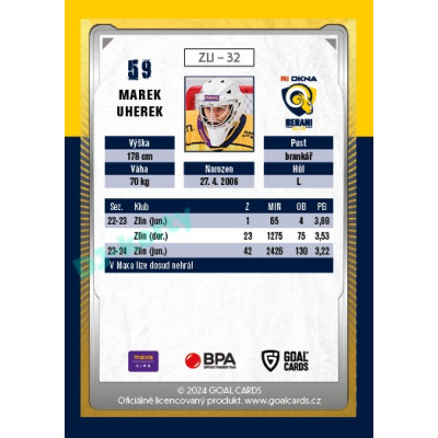 2024/25 Maxa Liga Update #ZLI-32 Marek Uherek
