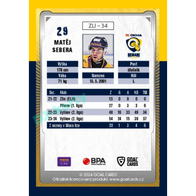 2024/25 Maxa Liga Update #ZLI-34 Matěj Sebera