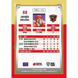 2024/25 Maxa Liga Update #PRO-34 Zdeněk Doležal