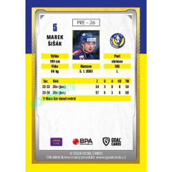 2024/25 Maxa Liga Update #PRE-26 Marek Šišák