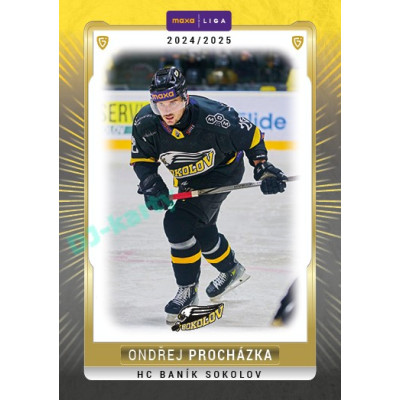 2024/25 Maxa Liga Update #SOK-37 Ondřej Procházka Canvas Parallel 1of40
