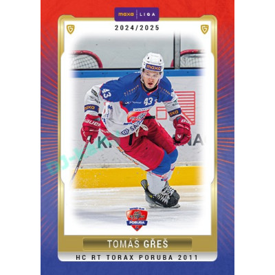 2024/25 Maxa Liga Update #POR-28 Tomáš Gřeš Canvas Parallel 1of40