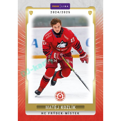 2024/25 Maxa Liga Update #FMI-31 Matěj Kozlík Sand Parallel 1of15