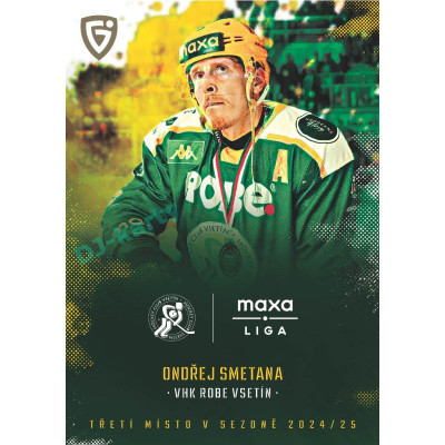 2024/25 Maxa Liga Update #MED-03 Ondřej Smetana Medailists
