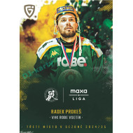 2024/25 Maxa Liga Update #MED-04 Radek Prokeš Medailists