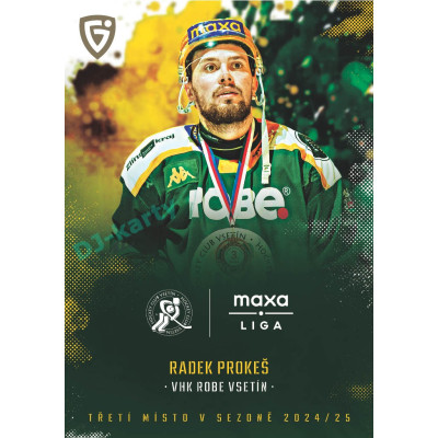 2024/25 Maxa Liga Update #MED-04 Radek Prokeš Medailists