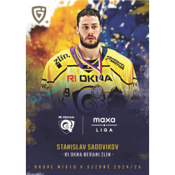 2024/25 Maxa Liga Update #MED-11 Stanislav Sadovikov Medailists