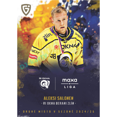 2024/25 Maxa Liga Update #MED-08 Aleksi Salonen Medailists