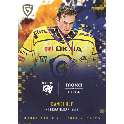 2024/25 Maxa Liga Update #MED-09 Daniel Huf Medailists