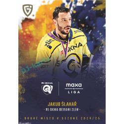 2024/25 Maxa Liga Update #MED-10 Jakub Šlahař Medailists