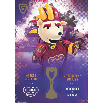 2024/25 Maxa Liga Update #CH-24 Maskot Ježek JD Champions