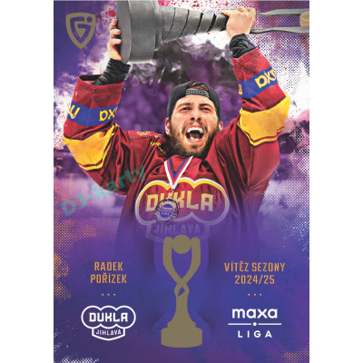 2024/25 Maxa Liga Update #CH-09 Radek Pořízek Champions