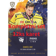 2024/25 Maxa Liga Update kompletní set Medailists 12ks karet