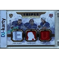 2024/25 Maxa Liga Update #JM-17 D. Dolejš / L. Doudera / F. Razgals Triple Jersey Blue 02/10