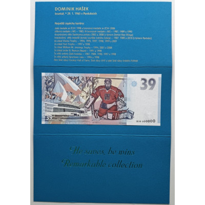 2024/25 LC Repre serie 1 bankovka Dominik Hašek - Gold /3999