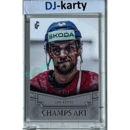 2024/25 LC Repre serie 1 #CHA-01 Jan Rutta Champs Art Clear Frame Platinum xx/21