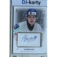 2024/25 LC Repre serie 1 #U20-OKO Ondřej Kos World Junior Championship 2025 Canada Authentic Signature White xx/14