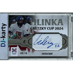 2024/25 LC Repre serie 1 #HGC-VČI Vojtěch Čihař Hlinka Gretzky Cup 2024 Authentic Signature Platinum 06/14