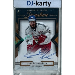 2024/25 LC Repre serie 1 #AS-KUN Tomáš Kundrátek Authentic Player Signature Blue 2/6