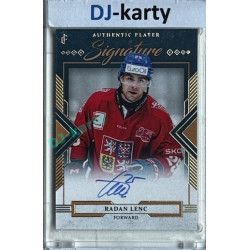 2024/25 LC Repre serie 1 #AS-LEN Radan Lenc Authentic Player Signature Blue 3/6
