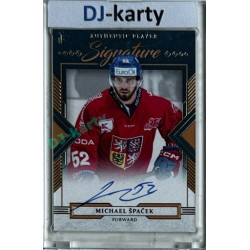 2024/25 LC Repre serie 1 #AS-ŠPA Michael Špaček Authentic Player Signature Blue 5/6