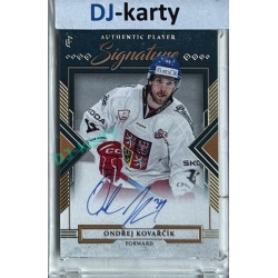 2024/25 LC Repre serie 1 #AS-OKO Ondřej Kovařčík Authentic Player Signature Blue 5/6