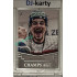 2024/25 LC Repre serie 1 #CHA-22 David Tomášek Champs Art Clear Frame Platinum xx/21
