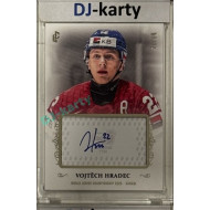 2024/25 LC Repre serie 1 #U20-VHR Vojtěch Hradec World Junior Championship 2025 Canada Authentic Signature White xx/14