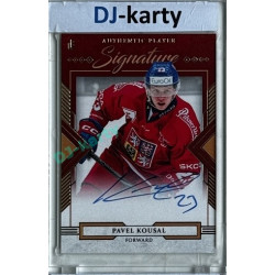 2024/25 LC Repre serie 1 #AS-KOU Pavel Kousal Authentic Player Signature Red xx/12