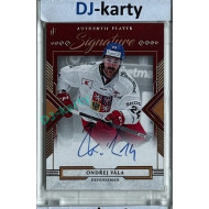 2024/25 LC Repre serie 1 #AS-VÁL Ondřej Vála Authentic Player Signature Red 09/12
