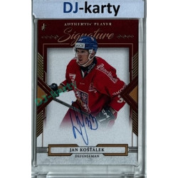 2024/25 LC Repre serie 1 #AS-KOŠ Jan Košťálek Authentic Player Signature Red xx/12