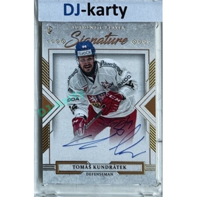 2024/25 LC Repre serie 1 #AS-KUN Tomáš Kundrátek Authentic Player Signature White xx/22