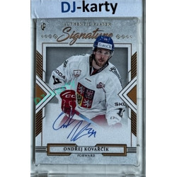 2024/25 LC Repre serie 1 #AS-OKO Ondřej Kovařčík Authentic Player Signature White xx/22