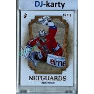 2024/25 LC Repre serie 1 #NG-09 Ondřej Pavelec Netguards Gold 07/16