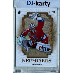 2024/25 LC Repre serie 1 #NG-09 Ondřej Pavelec Netguards Gold 07/16