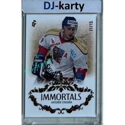 2024/25 LC Repre serie 1 #IM-05 Antonín Stavjaňa Immortals Gold 11/15