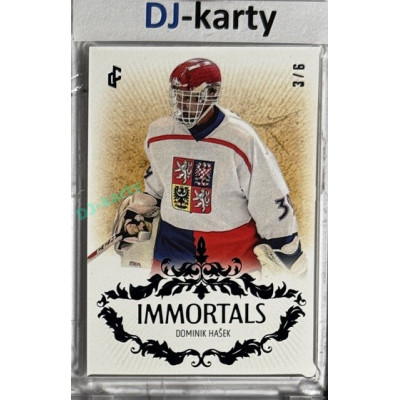2024/25 LC Repre serie 1 #IM-02 Dominik Hašek Immortals Blue 3/6