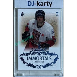 2024/25 LC Repre serie 1 #IM-01 Jaromír Jágr Immortals Blue 2/6