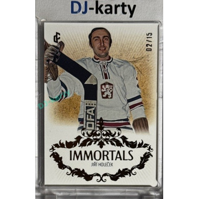 2024/25 LC Repre serie 1 #IM-15 Jiří Holeček Immortals Gold 02/15