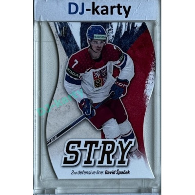 2024/25 LC Repre serie 1 #CH-D-2B David Špaček Chemistry Platinum 01/15