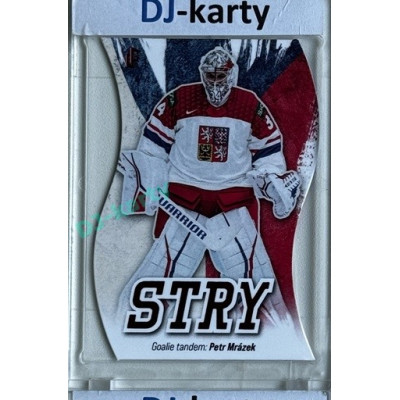 2024/25 LC Repre serie 1 #CH-G-B Petr Mrázek Chemistry Red 2/5