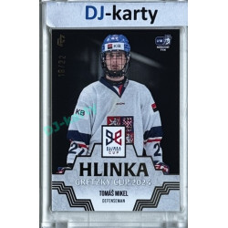 2024/25 LC Repre serie 1 #HGC-07 Tomáš Mikel Hlinka Gretzky Cup 2024 Platinum xx/22