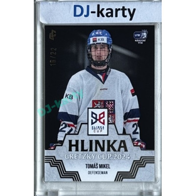 2024/25 LC Repre serie 1 #HGC-07 Tomáš Mikel Hlinka Gretzky Cup 2024 Platinum xx/22