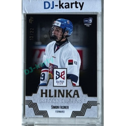 2024/25 LC Repre serie 1 #HGC-20 Šimon Fasner Hlinka Gretzky Cup 2024 Platinum xx/22