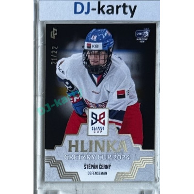 2024/25 LC Repre serie 1 #HGC-05 Štěpán Černý Hlinka Gretzky Cup 2024 Platinum xx/22