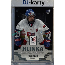 2024/25 LC Repre serie 1 #HGC-12 Tomáš Poletín Hlinka Gretzky Cup 2024 Platinum xx/22